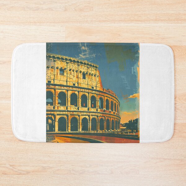 Item preview, Retro poster "The Colosseum" designed and sold by MidArtForge.