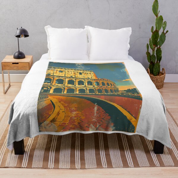 Item preview, Retro poster "The Colosseum" designed and sold by MidArtForge.