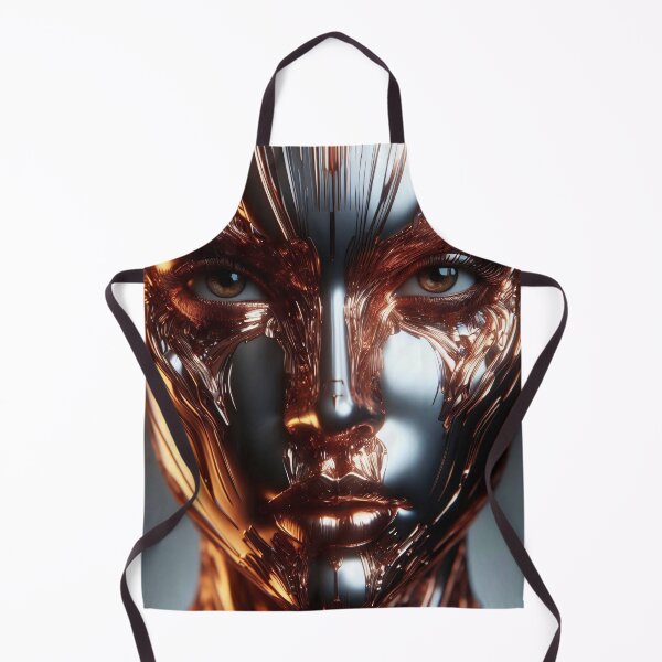 Item preview, Portrait of a woman in polished copper designed and sold by Digital-Martin.
