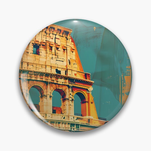Item preview, Retro poster "The Colosseum" designed and sold by MidArtForge.