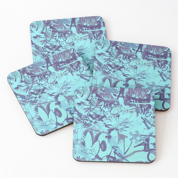 Item preview, Graffiti Blue designed and sold by CrushArt1.