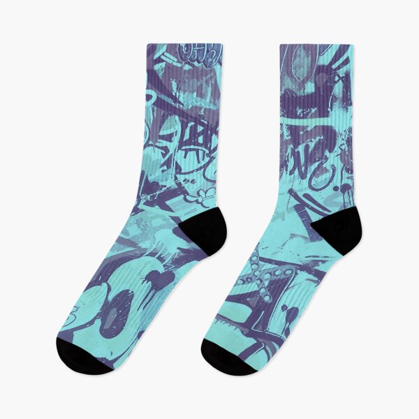 Item preview, Graffiti Blue designed and sold by CrushArt1.
