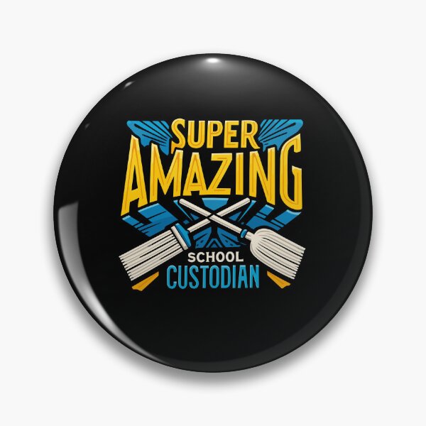 Item preview, School Custodian School Staff Janitor designed and sold by AndreasMei.