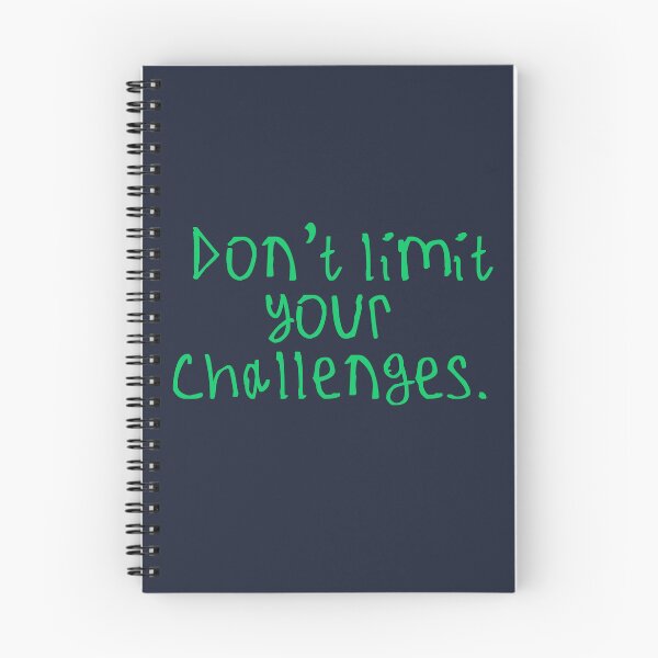 Item preview, Don't limit your challenges designed and sold by kinpirks.