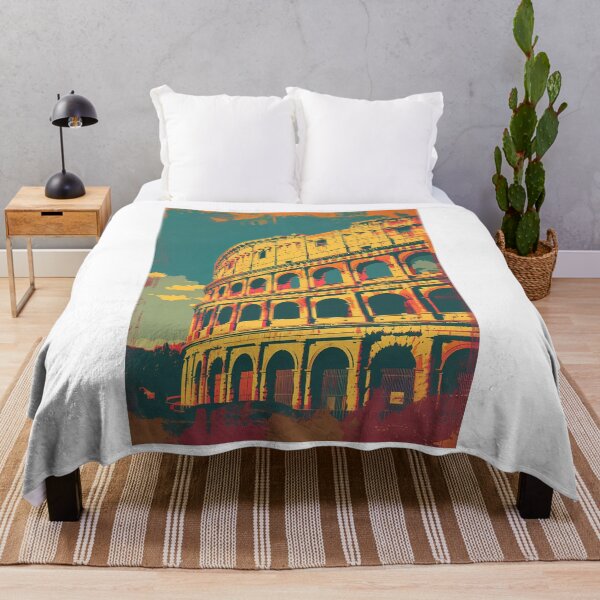 Item preview, Retro poster "The Colosseum" designed and sold by MidArtForge.