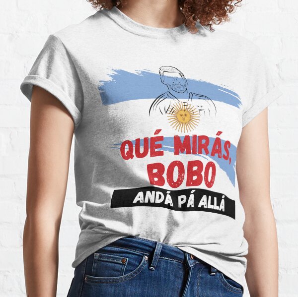 Vista previa del artículo con la obra «Bobo de Que Mira», diseñado y vendido por FitEnvy.