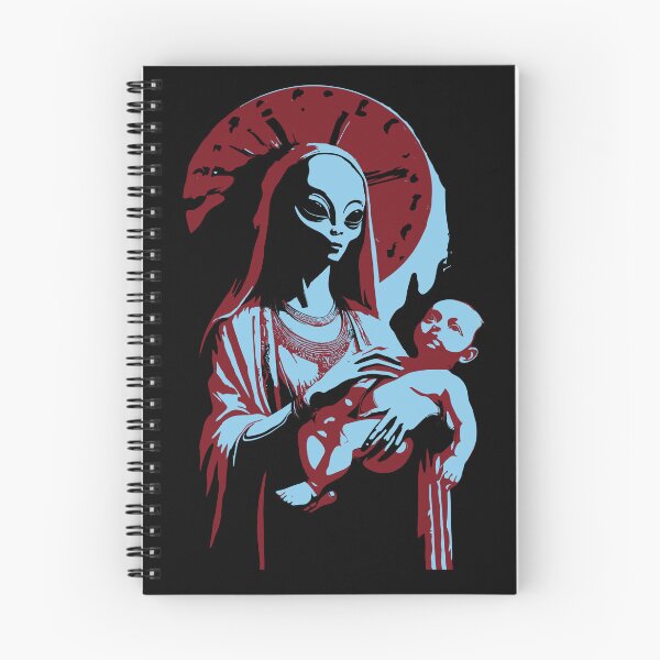 Item preview, extraterrestre y bebe designed and sold by Nerdlight.
