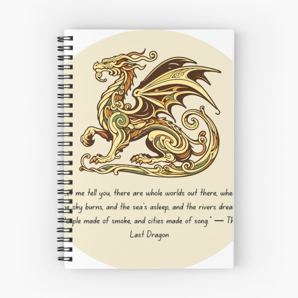 Item preview, The Last Dragon Quote designed and sold by Cariselle CozyCorner.