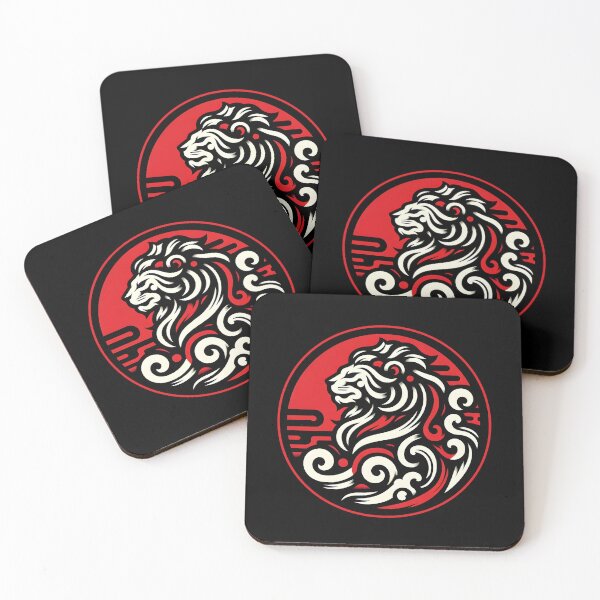 Item preview, red lion designed and sold by aliraweb.