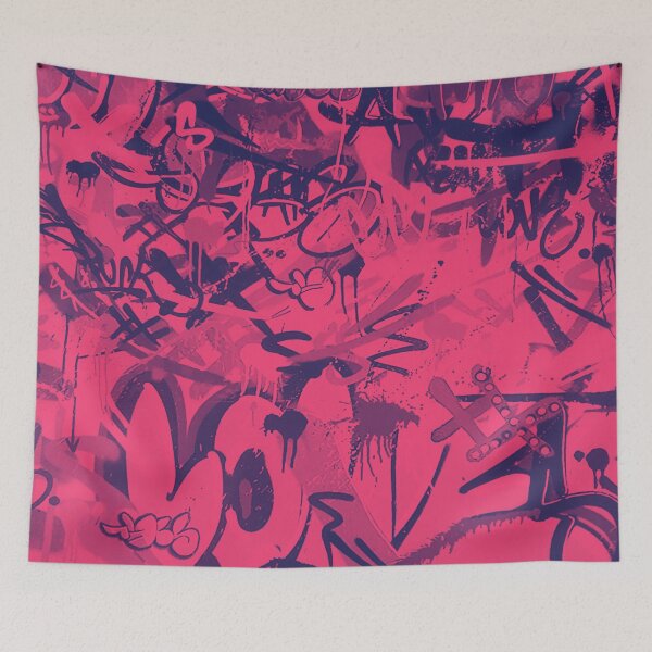 Item preview, Graffiti Fuscia designed and sold by CrushArt1.