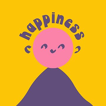 Artwork thumbnail, Happiness - The joy of living in the journey, not the destination by GosiaArtGarden