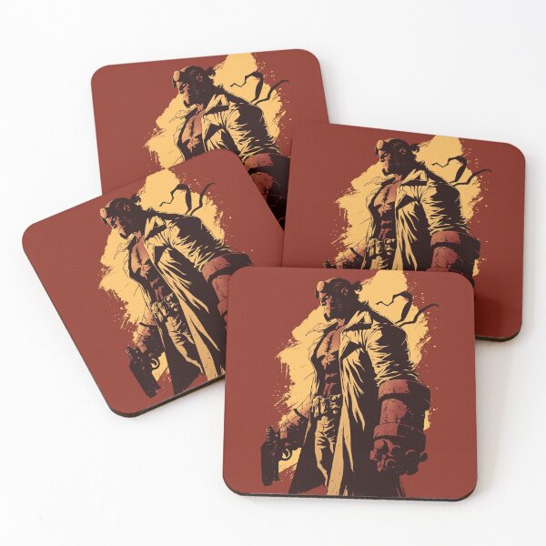 Item preview, hellboy side profile designed and sold by blackdogshop.