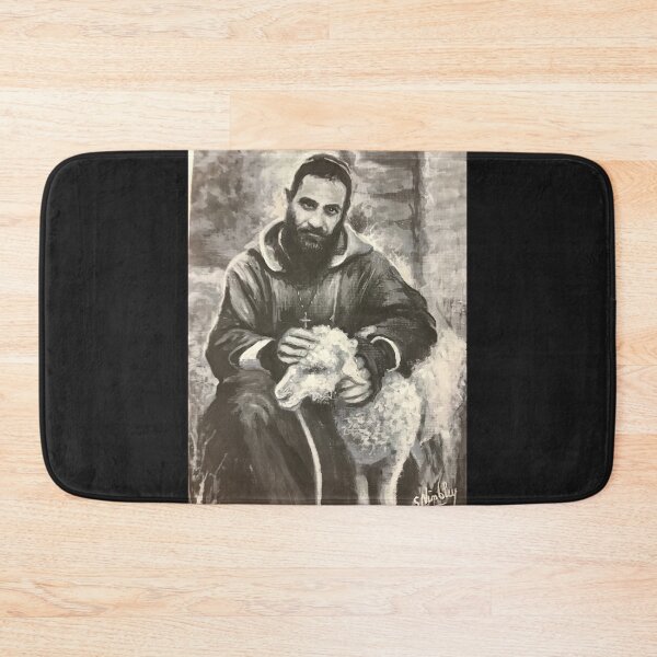 Item preview, Young Saint Pio and the Little Lamb designed and sold by Artdesrapides.