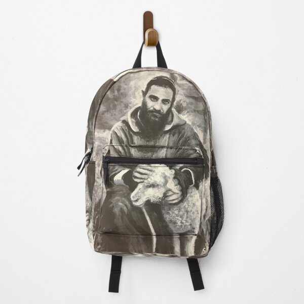 Item preview, Young Saint Pio and the Little Lamb designed and sold by Artdesrapides.