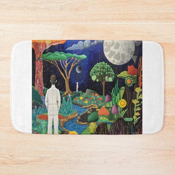 Item preview, Surreal Stargazing Forest - Fantasy Art designed and sold by vairaganthan.