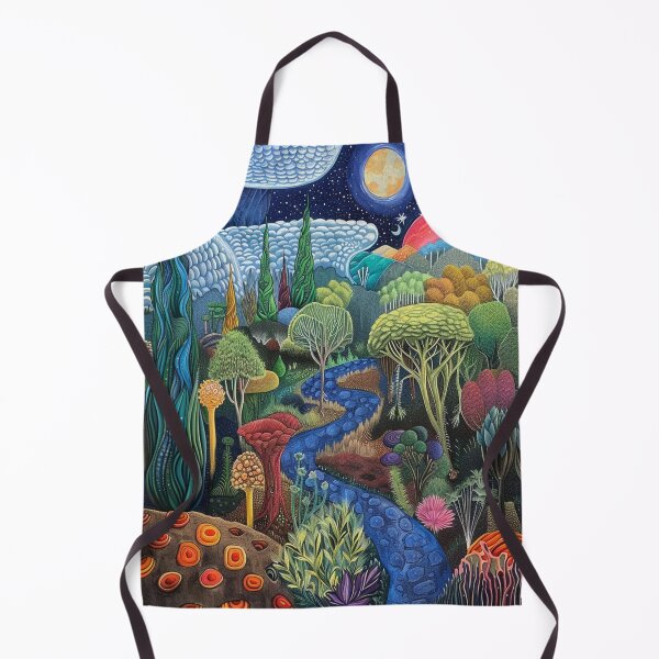 Item preview, Fantasy Nightscape - Cosmic Forest Art designed and sold by vairaganthan.