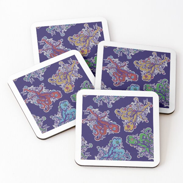 Item preview, Octo rose tile designed and sold by intenebrislux.