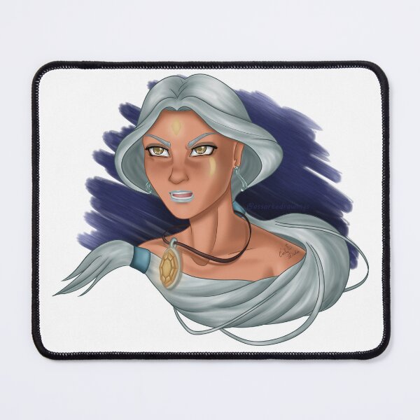 Item preview, Angry magical woman with magical jewel (brighter). designed and sold by AssortedDrawings.