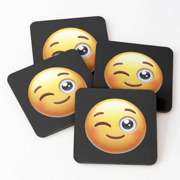 Item preview, Playful Winking Emoji designed and sold by CardsStudio.