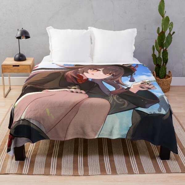 Item preview, Genshin Impact - Hu Tao Official Birthday Artwork 2024 designed and sold by Krimsy.