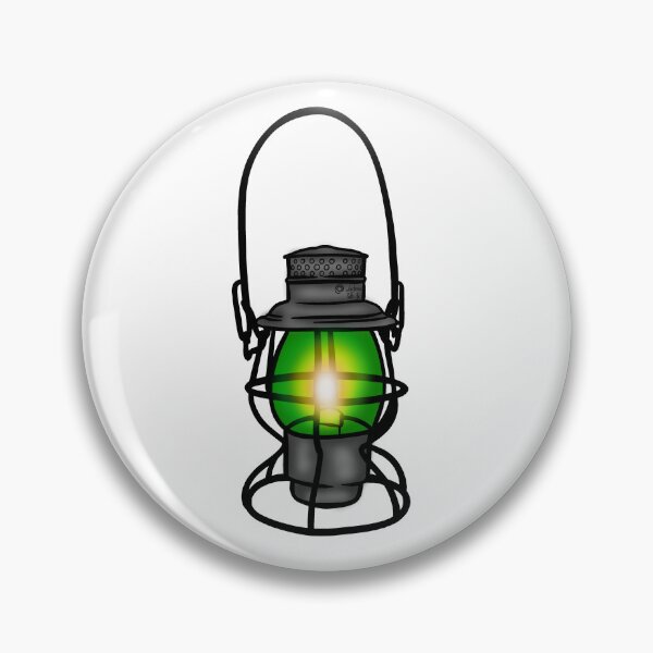 Item preview, Green Railroad Lantern designed and sold by LanternsPath.