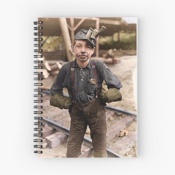 Item preview, 10 year old miner, 1908 West Virginia designed and sold by PatSeg Photos.
