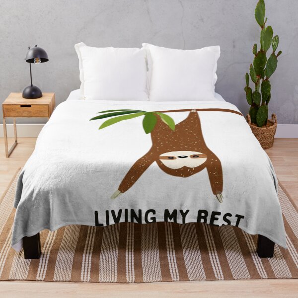 Item preview, Living my best sloth life designed and sold by FitEnvy.