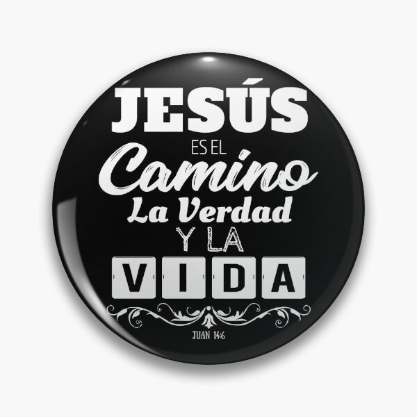 Item preview, Jesús es el Camino la Verdad y la Vida - Spanish Biblical Quotes for Christians designed and sold by NUMAcreations.