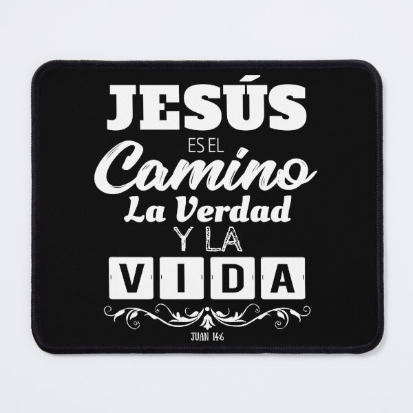 Item preview, Jesús es el Camino la Verdad y la Vida - Spanish Biblical Quotes for Christians designed and sold by NUMAcreations.