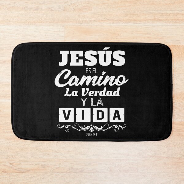 Item preview, Jesús es el Camino la Verdad y la Vida - Spanish Biblical Quotes for Christians designed and sold by NUMAcreations.
