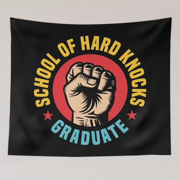Item preview, School of Hard Knocks 1 - College Graduate  designed and sold by Vector-Artist.