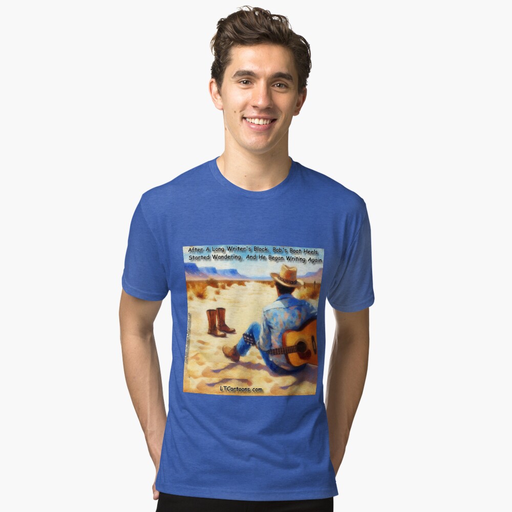 Item preview, Tri-blend T-Shirt designed and sold by ltcartoons.