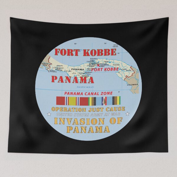 Item preview, Just Cause - Ft Kobbe - CZ w Map w Svc Ribbons X 300 designed and sold by Military Insignia Products.