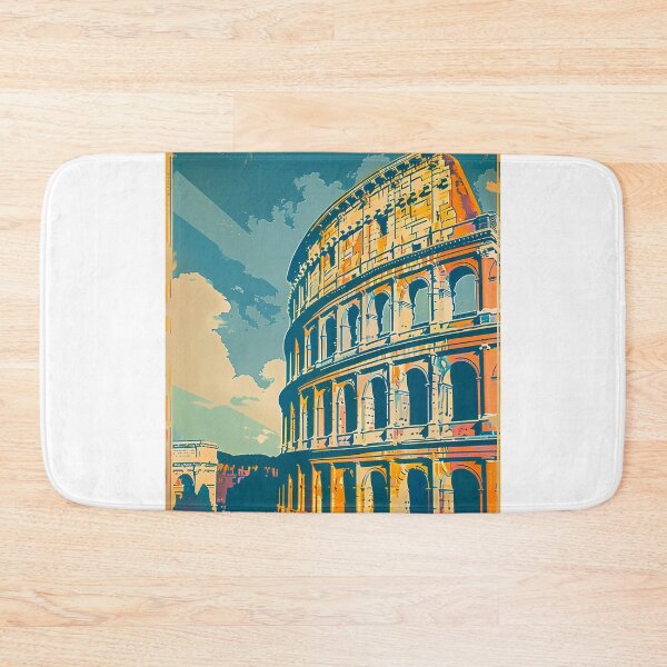 Item preview, Retro poster "The Colosseum" designed and sold by MidArtForge.