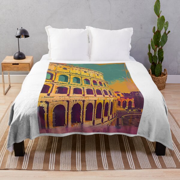 Item preview, Retro poster "The Colosseum" designed and sold by MidArtForge.