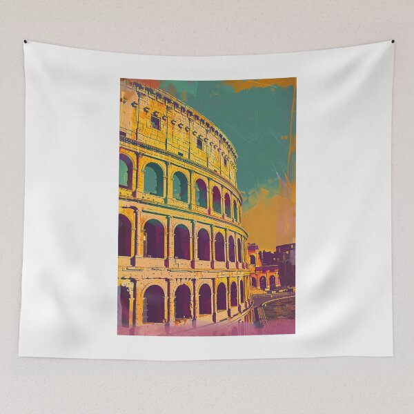 Item preview, Retro poster "The Colosseum" designed and sold by MidArtForge.
