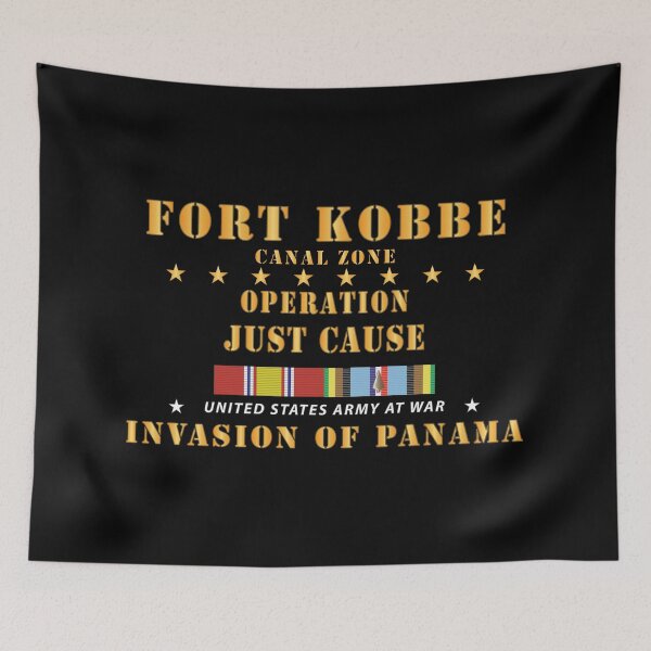 Item preview, Just Cause - Fort Kobbe - CZ w Svc Ribbons - HAT X 300 designed and sold by Military Insignia Products.
