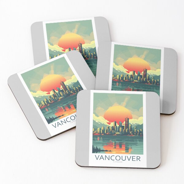 Item preview, Vancouver Canada - United States - Travel art designed and sold by Marciolini.