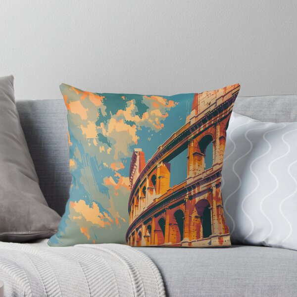 Item preview, Retro poster "The Colosseum" designed and sold by MidArtForge.