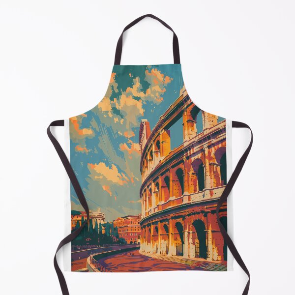 Item preview, Retro poster "The Colosseum" designed and sold by MidArtForge.