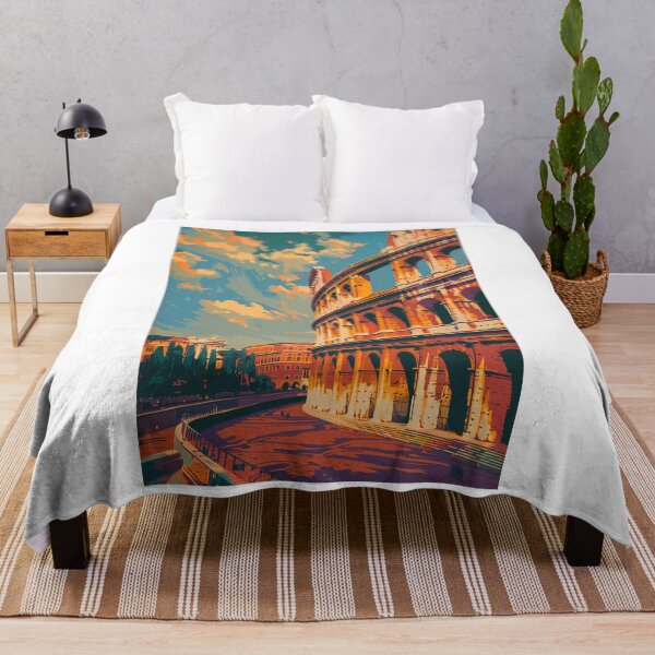 Item preview, Retro poster "The Colosseum" designed and sold by MidArtForge.