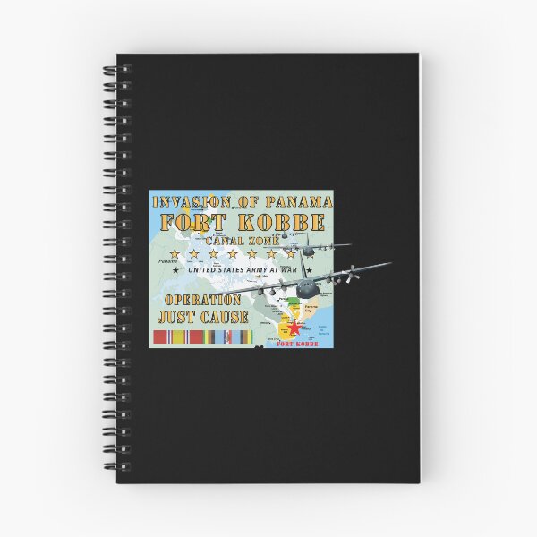 Item preview, Invasion of Panama - Just Cause - Fort Kobbe - CZ w Svc Ribbons w Map w C-130s X 300 designed and sold by Military Insignia Products.