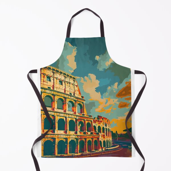 Item preview, Retro poster "The Colosseum" designed and sold by MidArtForge.