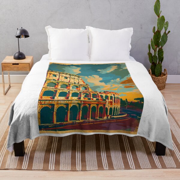 Item preview, Retro poster "The Colosseum" designed and sold by MidArtForge.