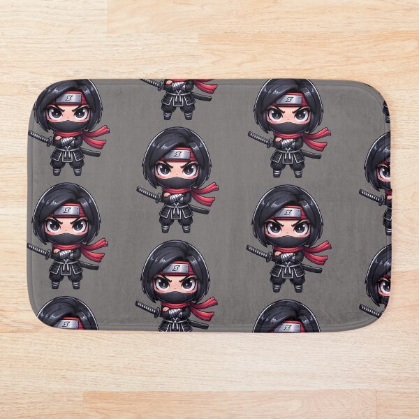 Item preview, Kawaii Ninja Warrior Girl designed and sold by Redblackman.