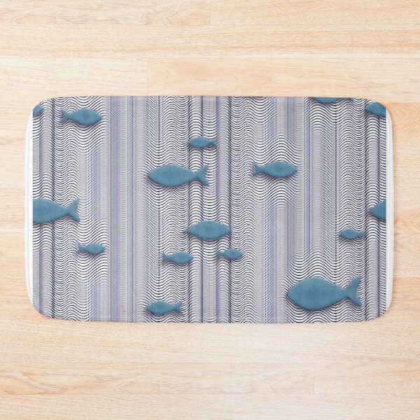 Item preview, Fish among the waves of the sea./1 designed and sold by My-fake-places.