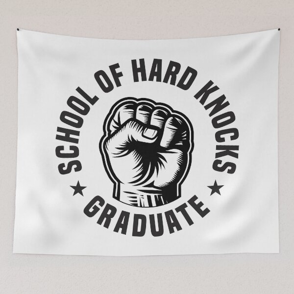 Item preview, School of Hard Knocks 2 - College Graduate  designed and sold by Vector-Artist.