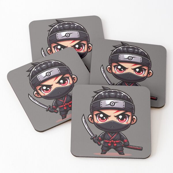 Item preview, Cute Kawaii Ninja Warrior  designed and sold by Redblackman.