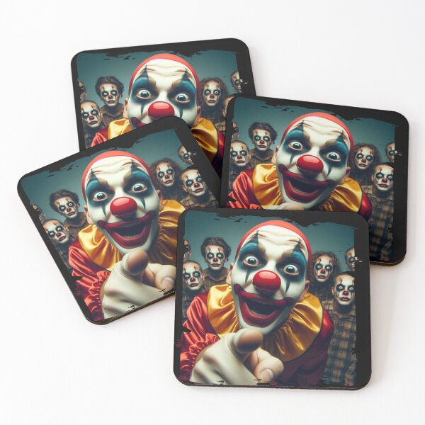 Item preview, Accusing Clown with Surprised Audience Art designed and sold by Hungry-Murphy.