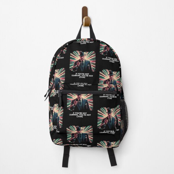 Item preview, If You're Not Learning, You're Not Living Vintage Mobster designed and sold by Hananiah Merch.